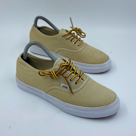 Vans Shoes - Vans tan authentic sneakers womens size 8.5